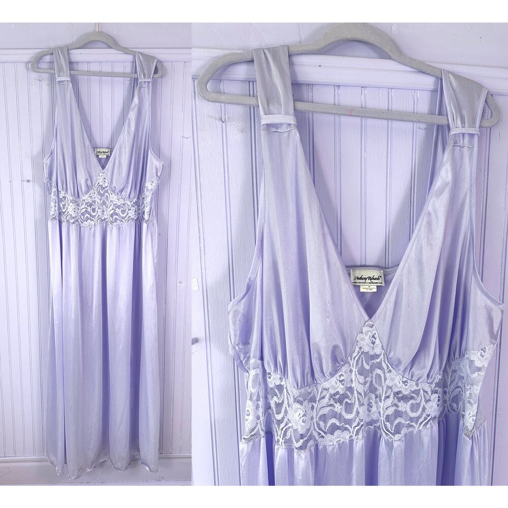 Modern Purple Anthony Richards Slip Dress Maxi